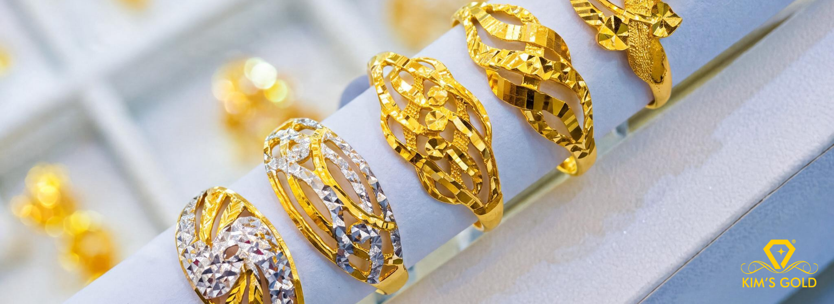 916 & 999 Handcrafted Gold Rings in Melaka