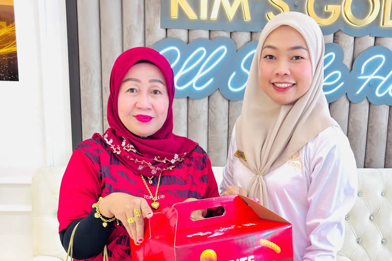 Penggambaran Foto Pelanggan di Kaunter Hadapan