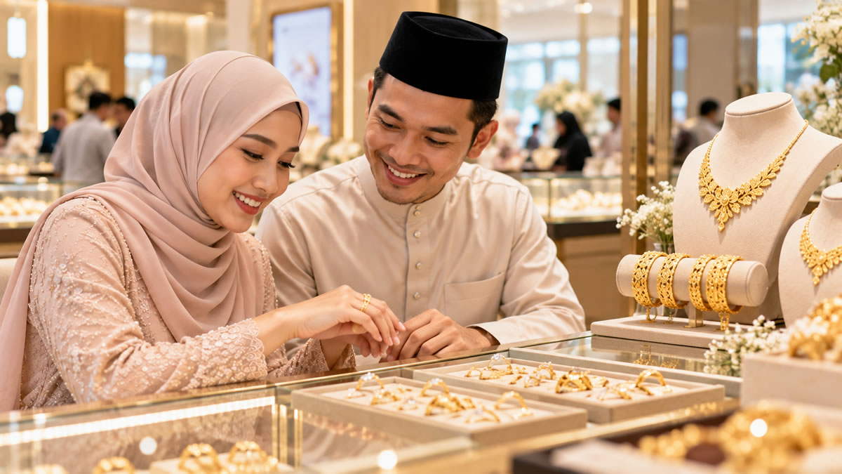 Beli Emas Kahwin di Melaka: Panduan Ringkas untuk Pasangan