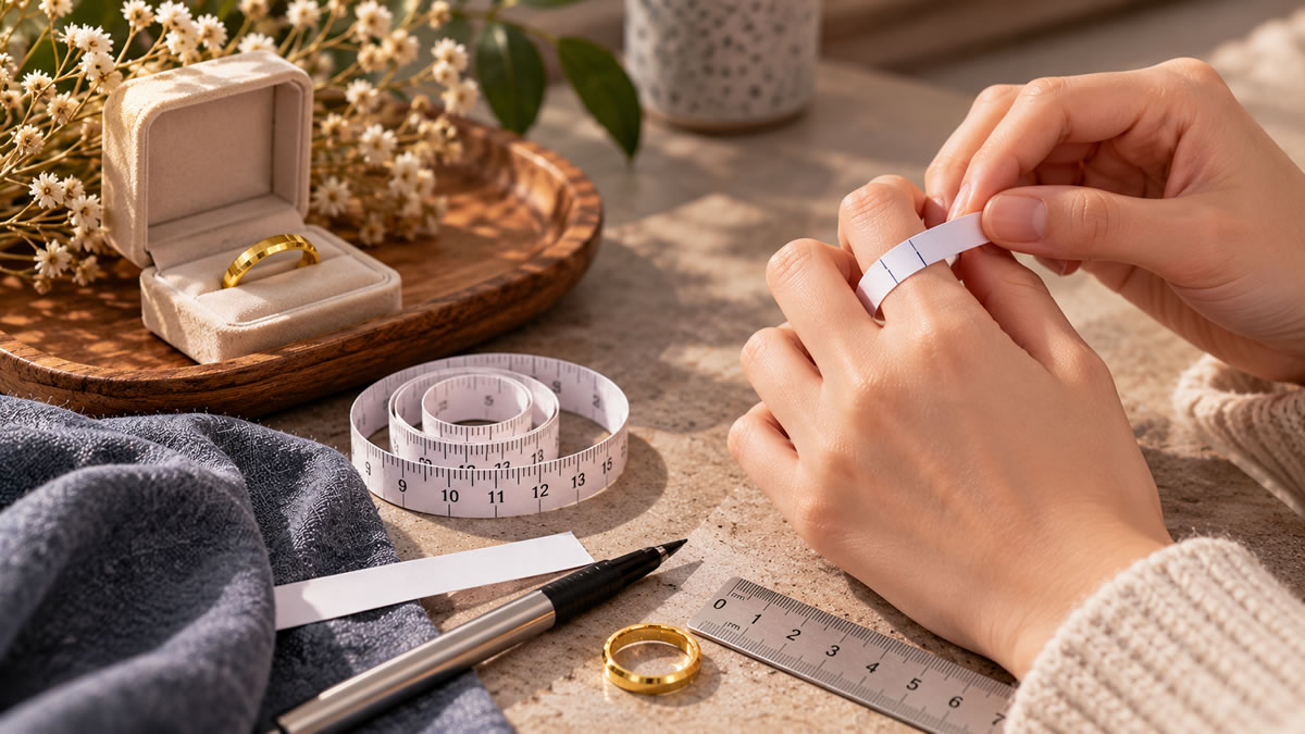 Cara Ukur Saiz Cincin Sendiri di Rumah dengan Tepat
